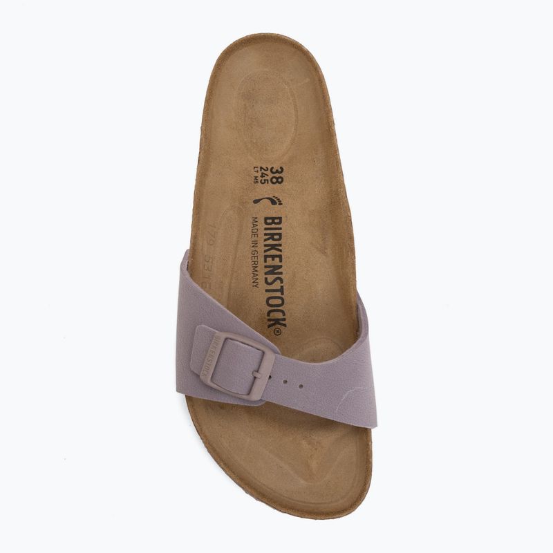 Klapki BIRKENSTOCK Madrid Birko-Flor BC Narrow faded purple 5