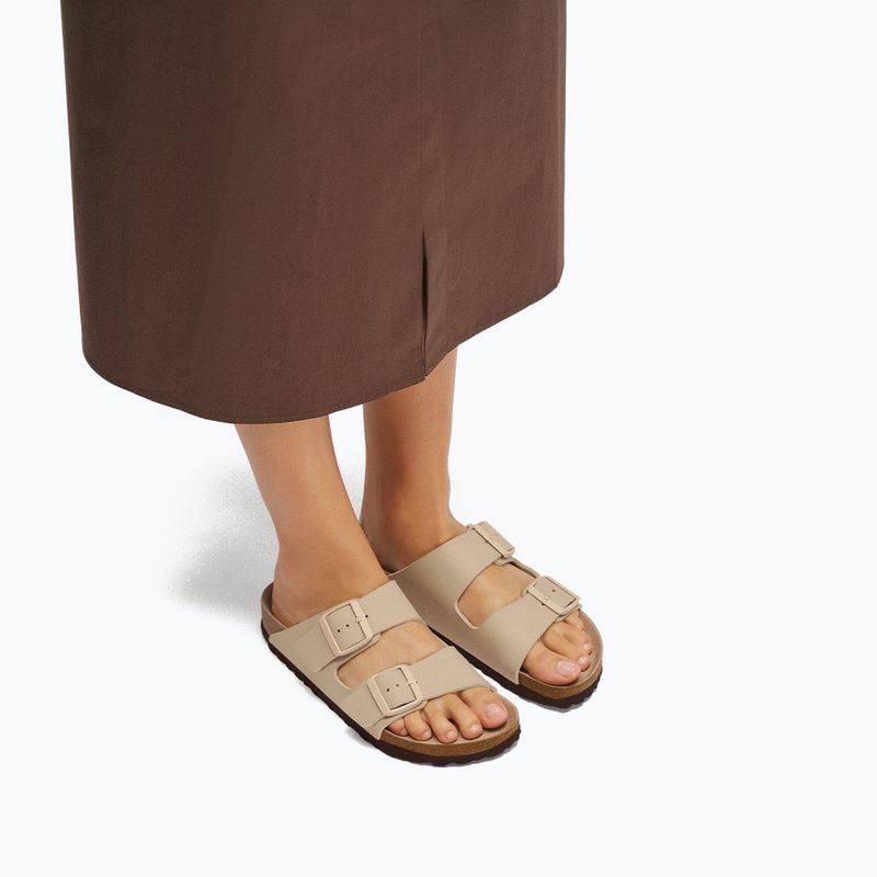 Klapki BIRKENSTOCK Arizona Birko-Flor Narrow triples sandcastle 6