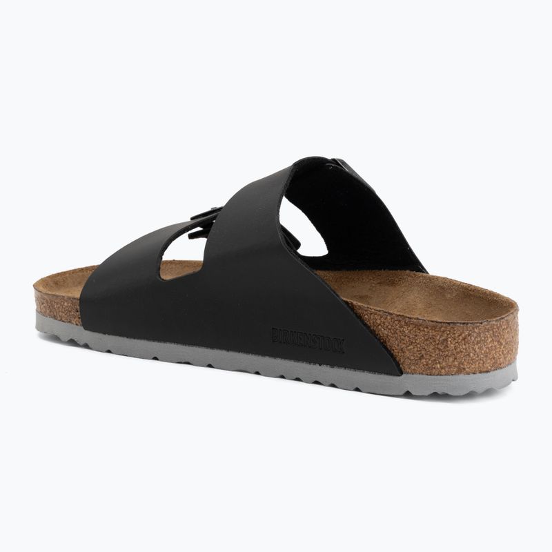 Klapki BIRKENSTOCK Arizona Birko-Flor black/light gray 3