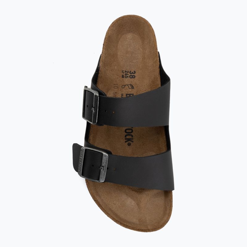 Klapki BIRKENSTOCK Arizona Birko-Flor black/light gray 5