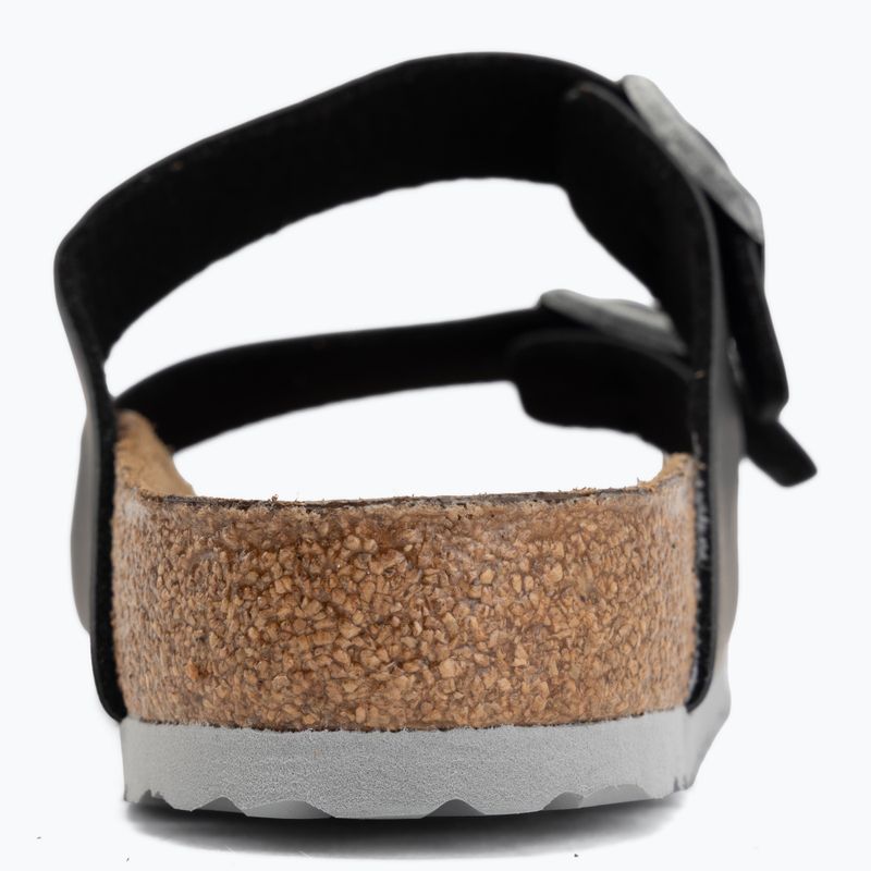 Klapki BIRKENSTOCK Arizona Birko-Flor black/light gray 6