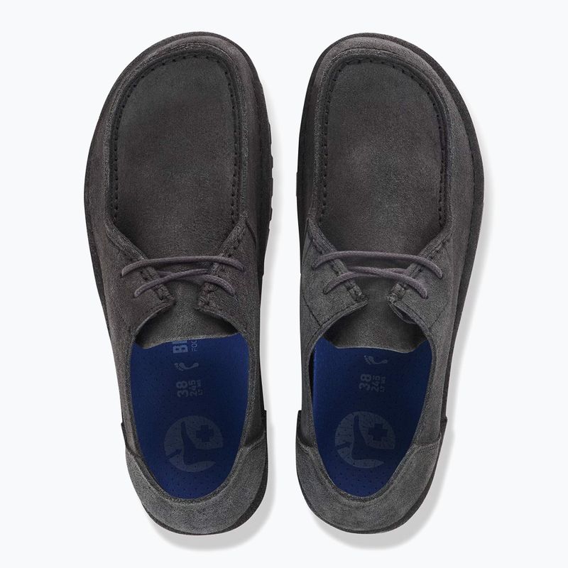 Buty BIRKENSTOCK Utti Lace Suede Leather Regular charcoal 4