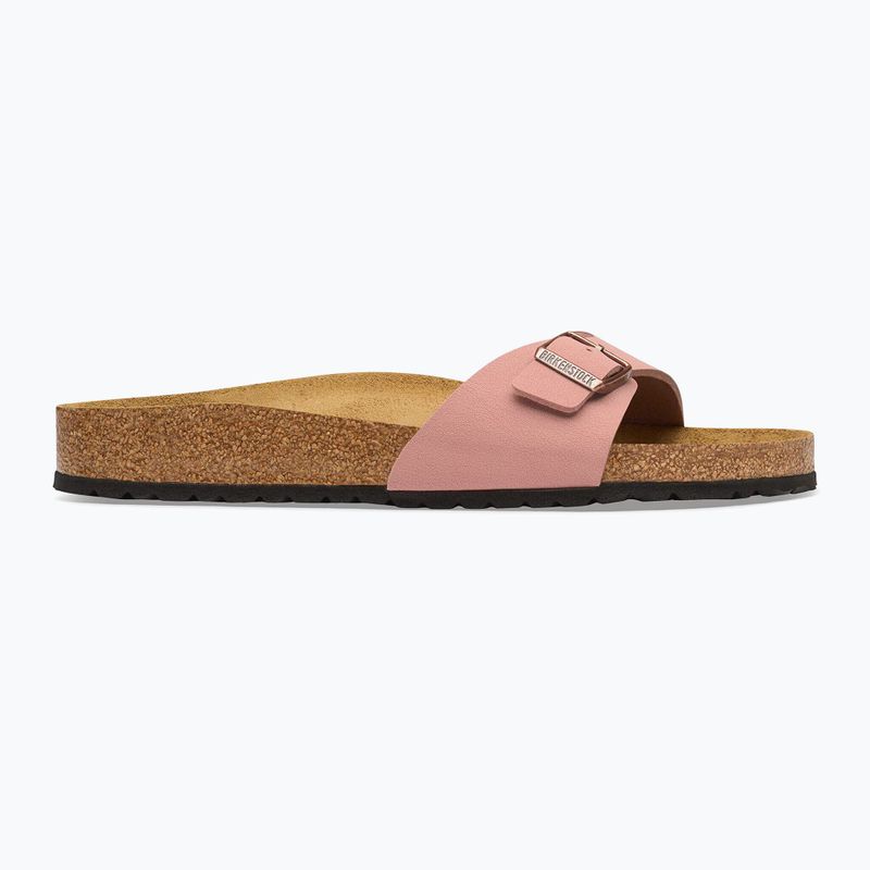 Klapki damskie BIRKENSTOCK Madrid Birkibuc Narrow pink clay 2