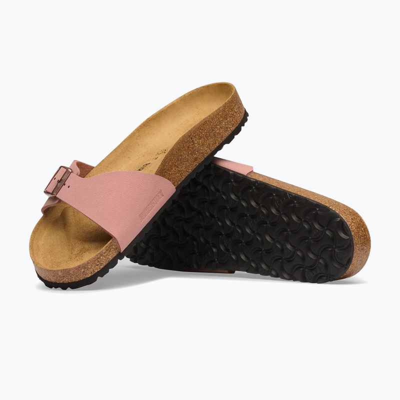 Klapki damskie BIRKENSTOCK Madrid Birkibuc Narrow pink clay 5