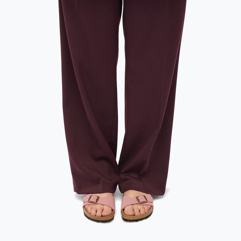 Klapki damskie BIRKENSTOCK Madrid Birkibuc Narrow pink clay 7