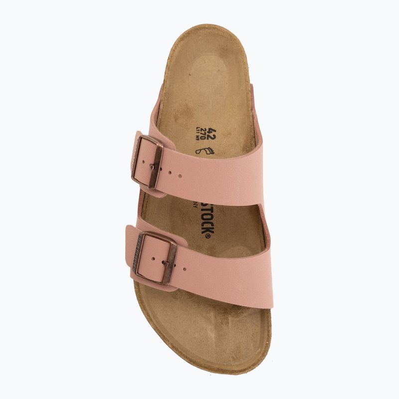 Klapki BIRKENSTOCK Arizona Birkibuc pink clay 5