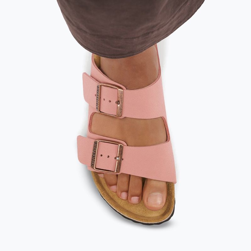 Klapki BIRKENSTOCK Arizona Birko-Flor BC Narrow pink clay 8