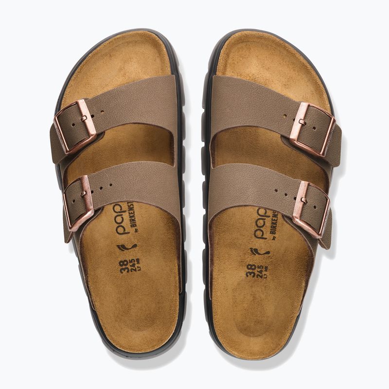 Klapki BIRKENSTOCK Arizona Chunky Birkibuc mocca 3