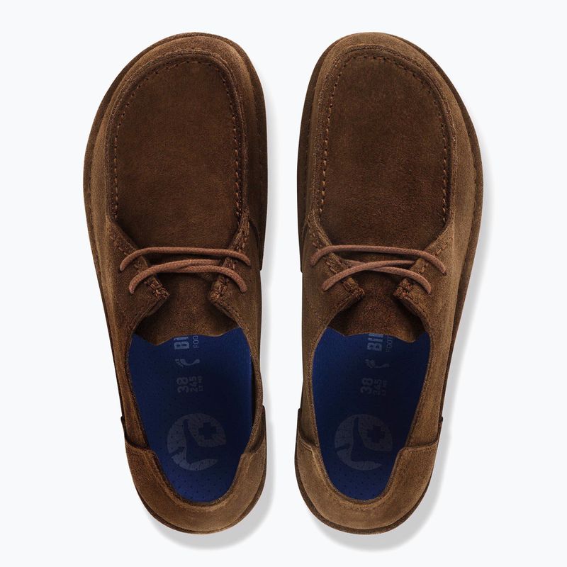 Buty BIRKENSTOCK Utti Lace Suede Leather Regular carafe 4
