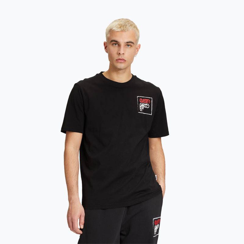 Koszulka męska FILA Luton Graphic black