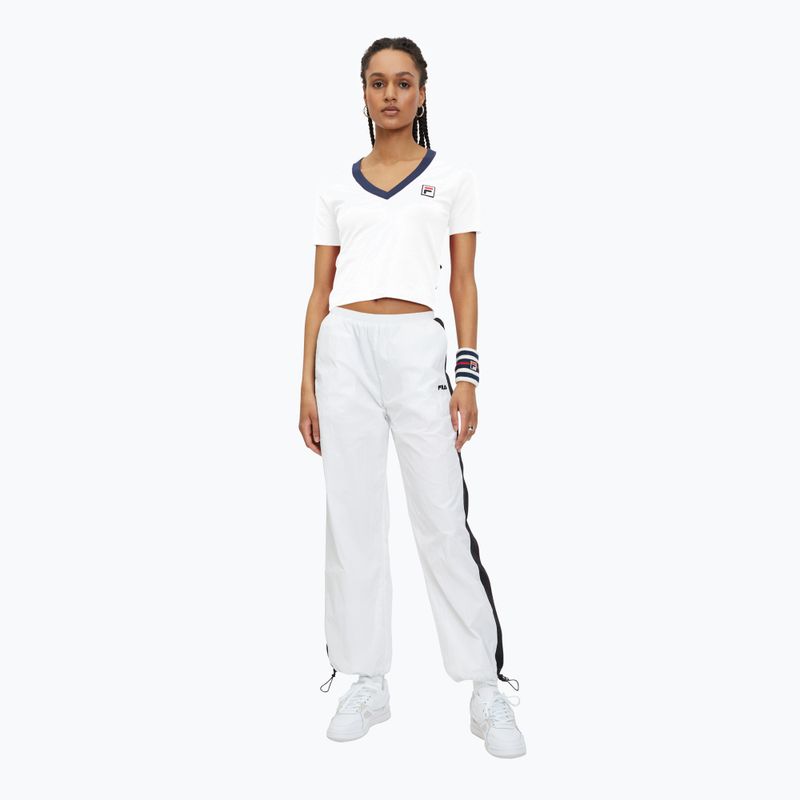 Koszulka damska FILA Ludhiana bright white 2