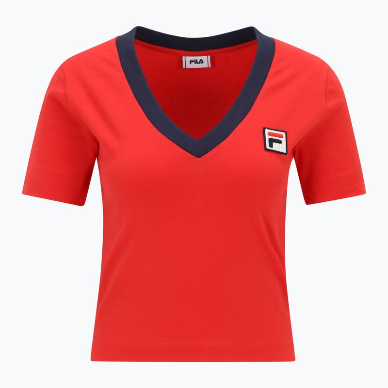 Koszulka damska FILA Ludhiana true red 5