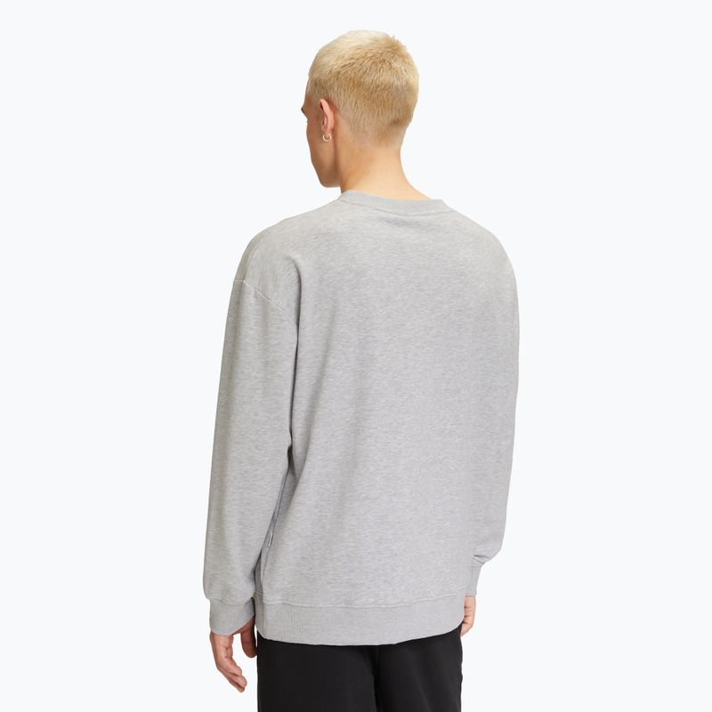 Bluza męska FILA Lahti Crew light grey melange 3