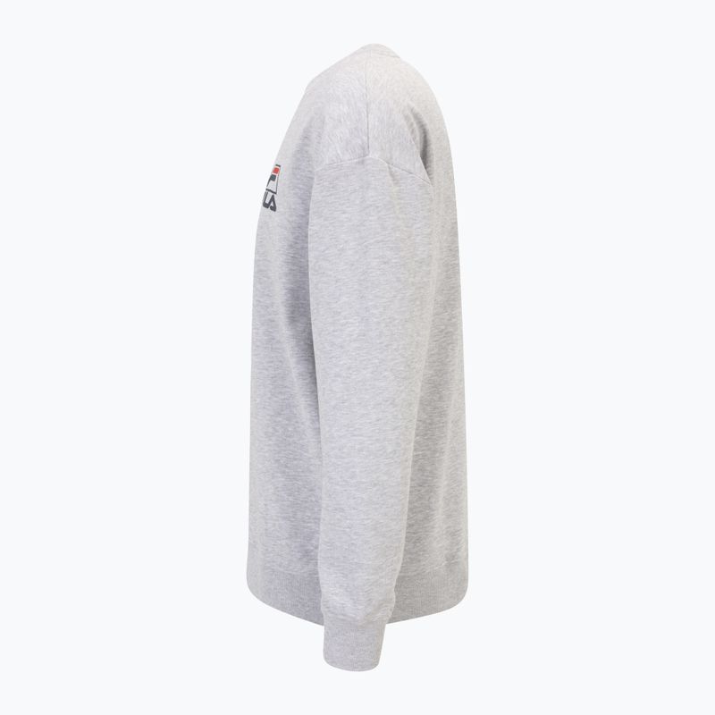 Bluza męska FILA Lahti Crew light grey melange 7