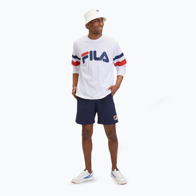 Bluza męska FILA Luohe Oversized Crew bright white 2