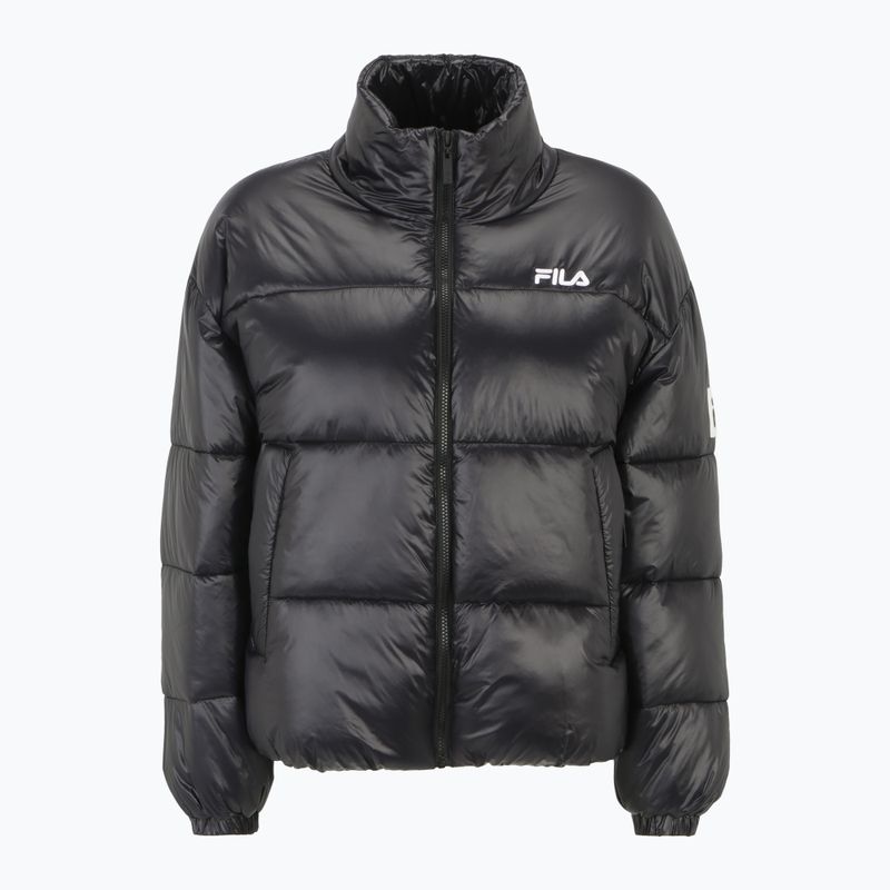 Kurtka zimowa damska FILA Lepe Shiny Puffer black