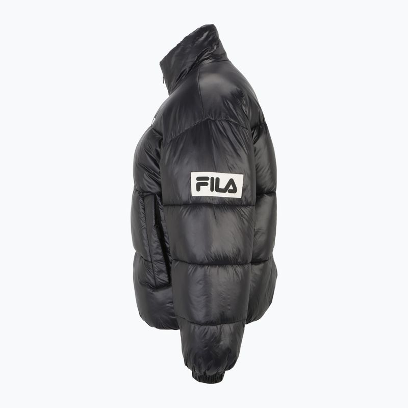 Kurtka zimowa damska FILA Lepe Shiny Puffer black 3