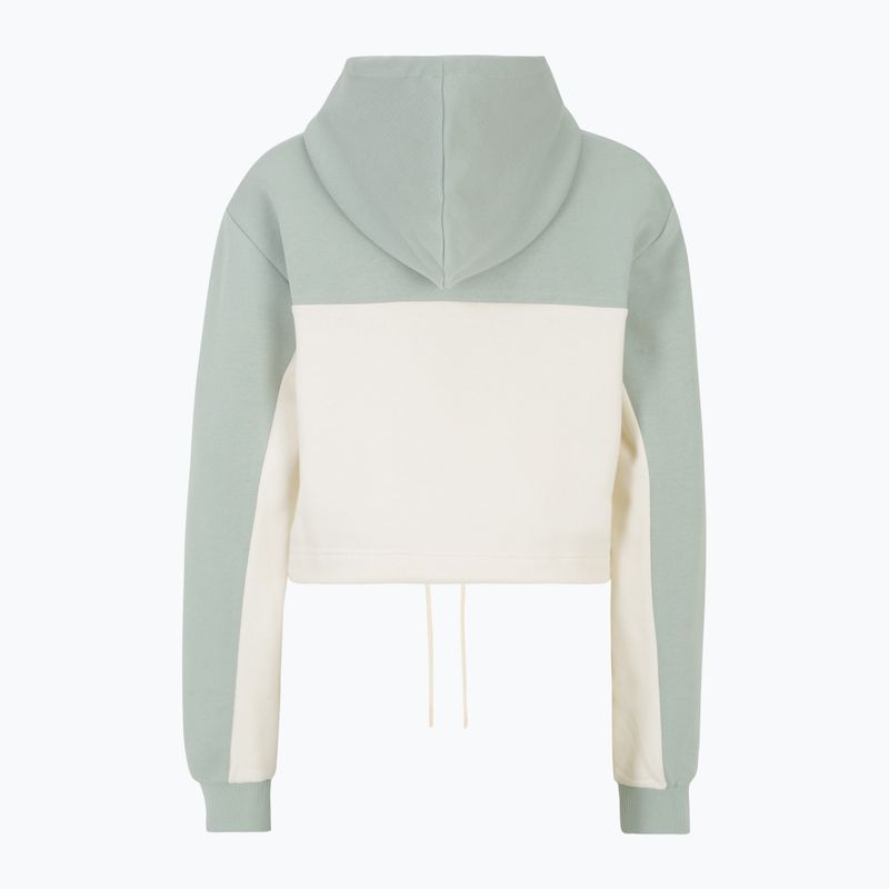 Bluza damska FILA Laagna Blocked Hoody jadeite/antique white 2