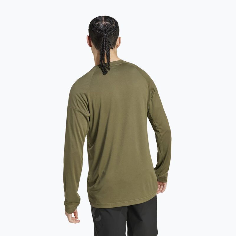 Longsleeve rowerowy męski adidas FIVE TEN Long Sleeve Jersey olive strata 2