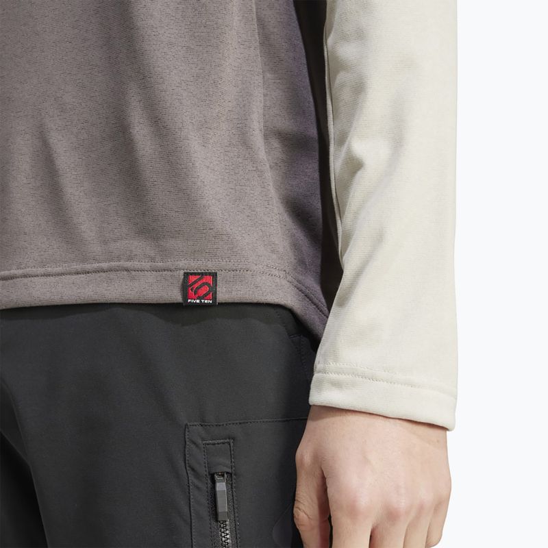 Longsleeve rowerowy męski adidas FIVE TEN Long Sleeve Jersey charcoal/putty grey 6