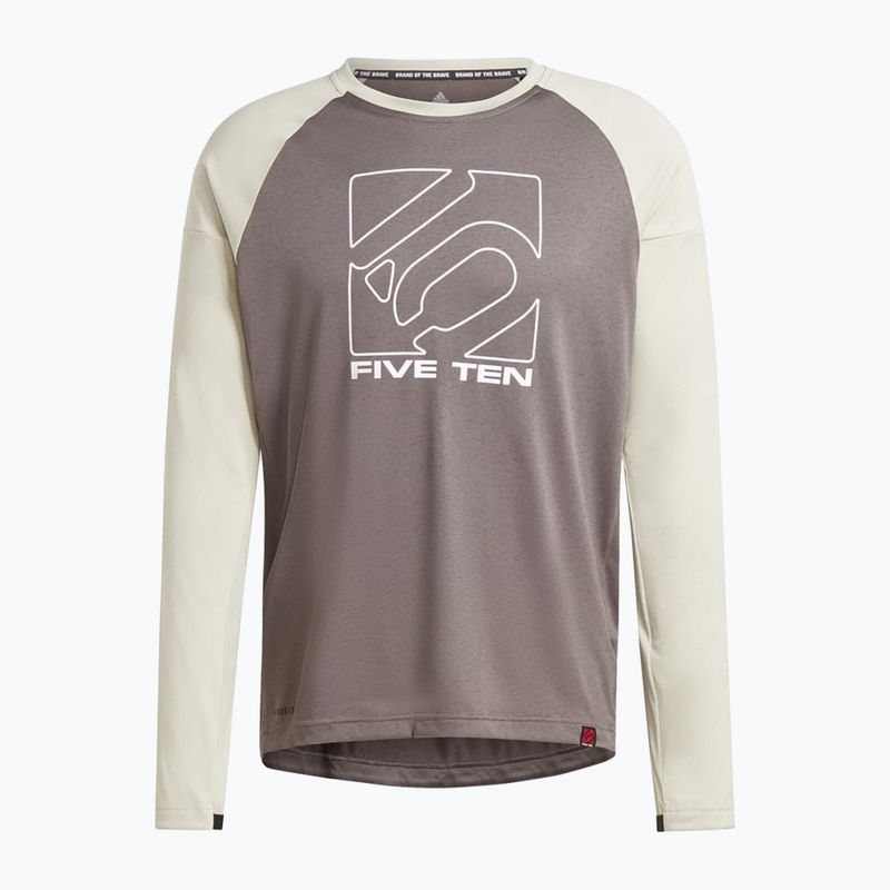 Longsleeve rowerowy męski adidas FIVE TEN Long Sleeve Jersey charcoal/putty grey 7