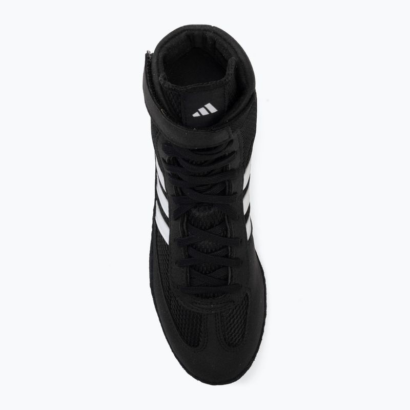 Buty zapaśnicze męskie adidas Combat Speed 4 core black/footwear white 5