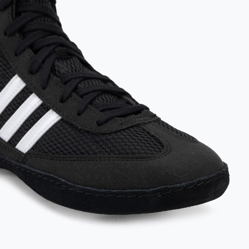 Buty zapaśnicze męskie adidas Combat Speed 4 core black/footwear white 7