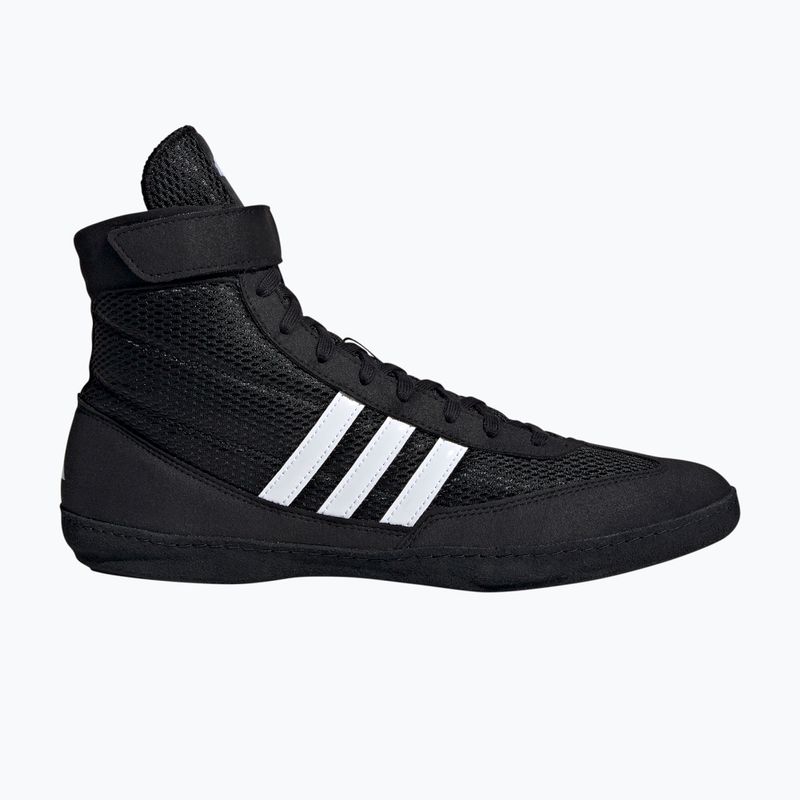Buty zapaśnicze męskie adidas Combat Speed 4 core black/footwear white 2