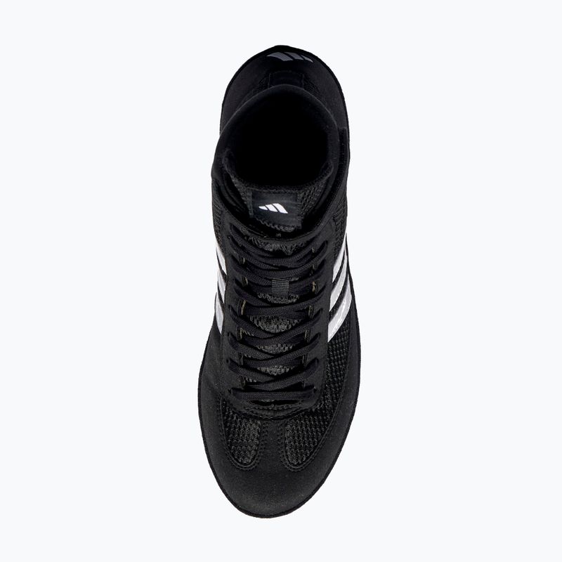 Buty zapaśnicze męskie adidas Combat Speed 4 core black/footwear white 5