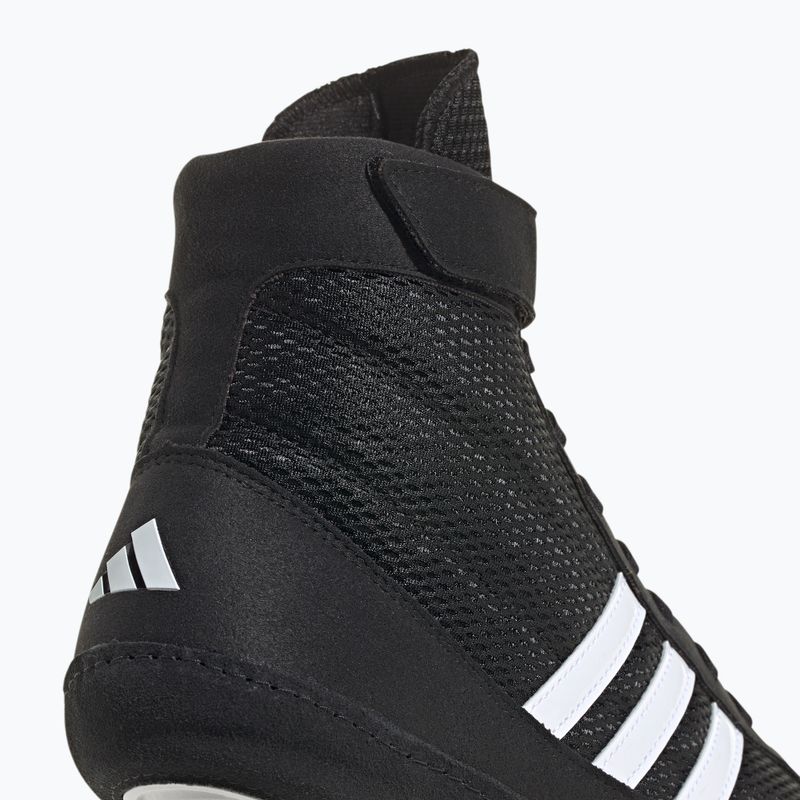 Buty zapaśnicze męskie adidas Combat Speed 4 core black/footwear white 7