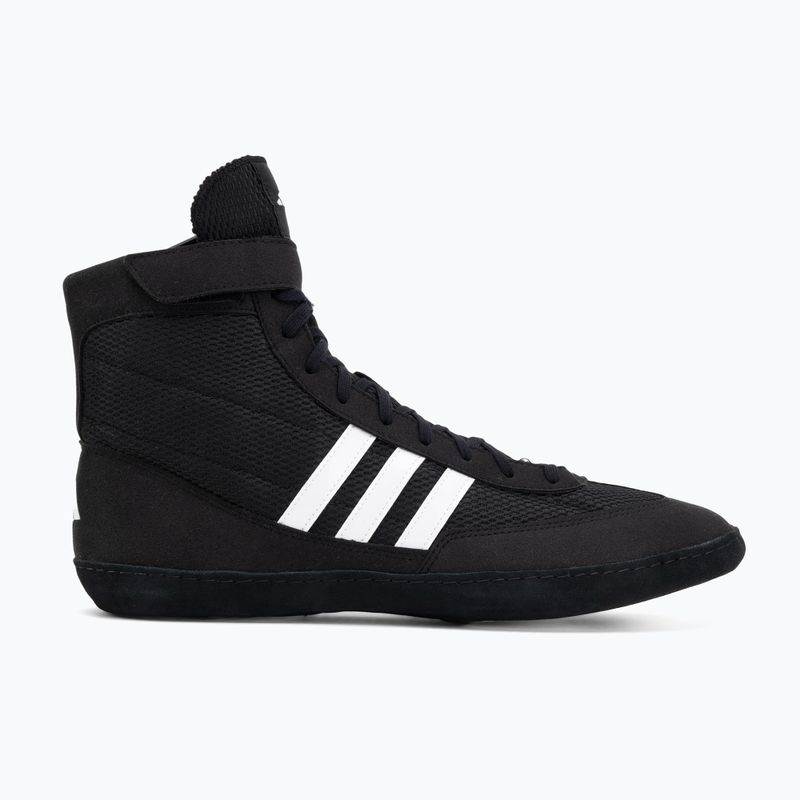Buty bokserskie adidas Combat Speed.4 core black/footwear white 2