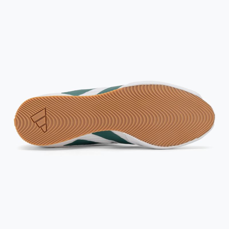 Buty bokserskie adidas Box Hog 4 cloud white/collegiate green/core black 4