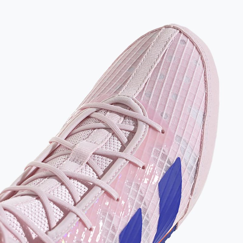 Buty bokserskie adidas Box Hog 4 almost pink/lucid blue/impact orange 9