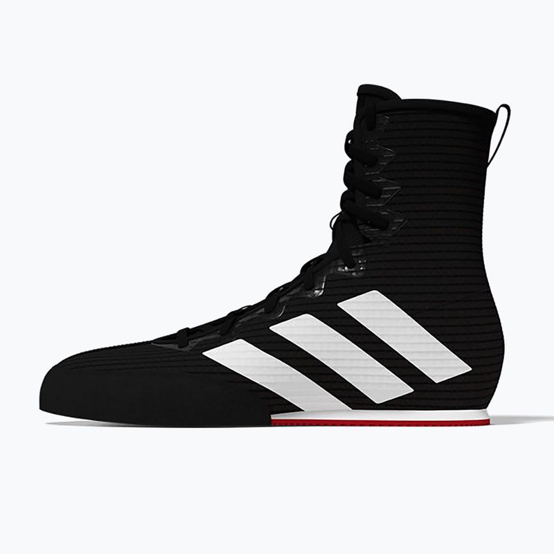 Buty bokserskie adidas Box Hog 4 core black/cloud white/pure ruby 4