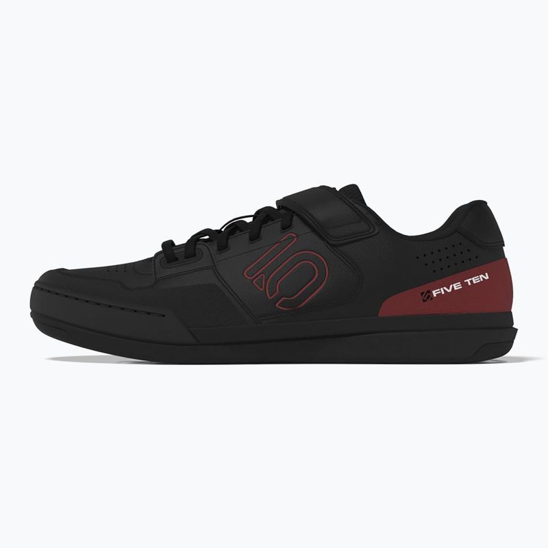 Buty rowerowe MTB męskie adidas FIVE TEN Hellcat core black/red/cloud white 2