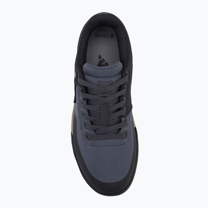 Buty rowerowe platformy męskie adidas FIVE TEN Freerider Pro Canvas grey six/silver pebble/black 5
