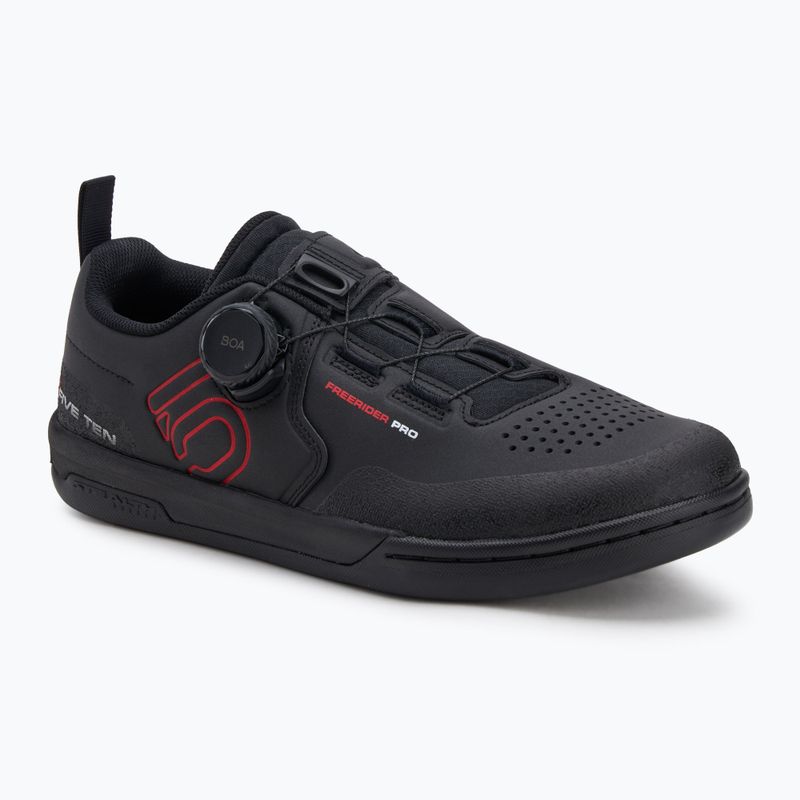 Buty rowerowe platformy męskie adidas FIVE TEN Freerider Pro Boa core black/red/cloud white