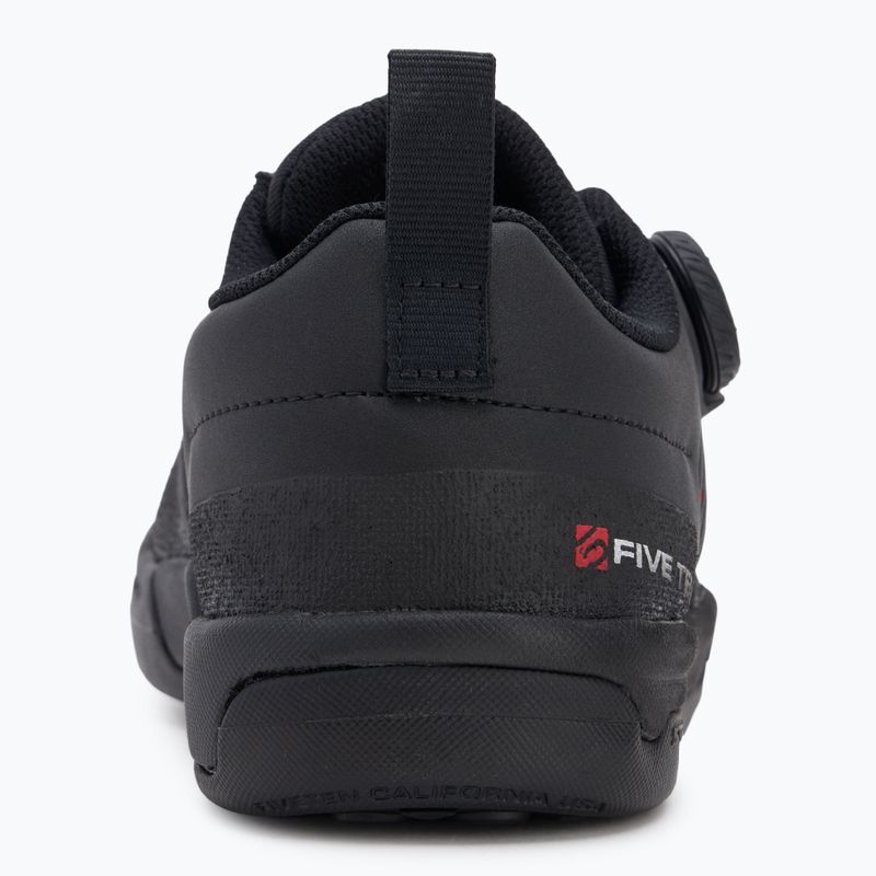 Buty rowerowe platformy męskie adidas FIVE TEN Freerider Pro Boa core black/red/cloud white 6