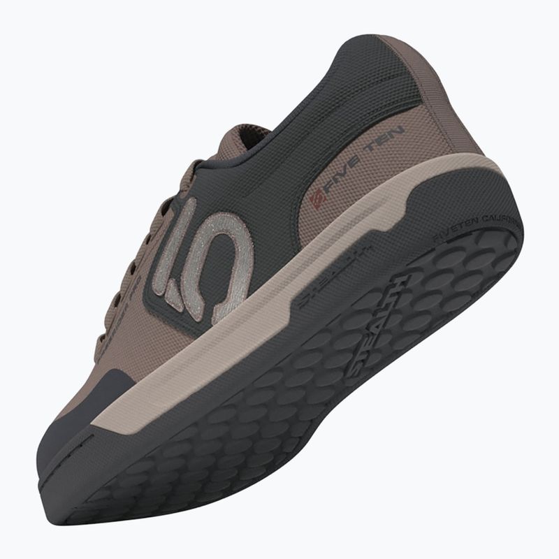 Buty rowerowe platformy damskie adidas FIVE TEN Freerider Pro Canvas W warm clay/wonder taupe/grey 5