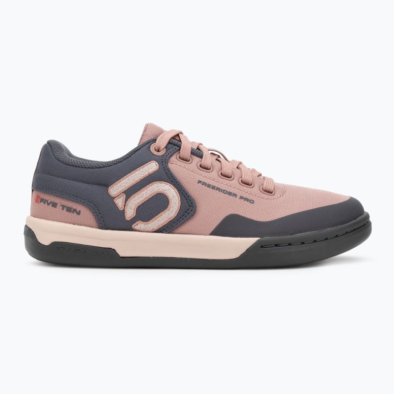 Buty rowerowe platformy damskie adidas FIVE TEN Freerider Pro Canvas W warm clay/wonder taupe/grey 2
