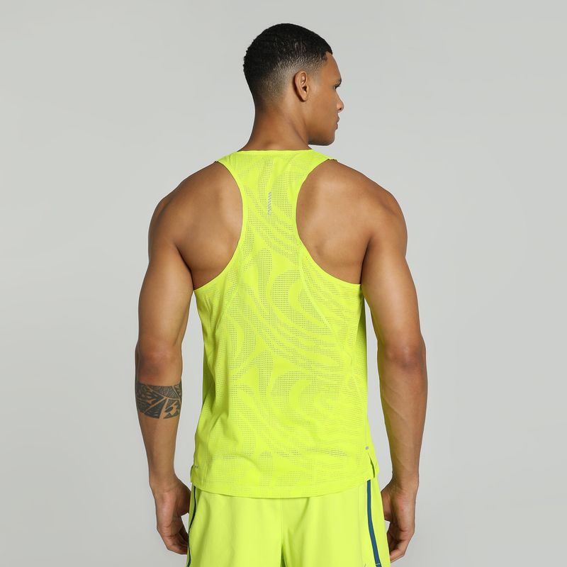 Koszulka do biegania męska PUMA Run Ultraspun Singlet green 6