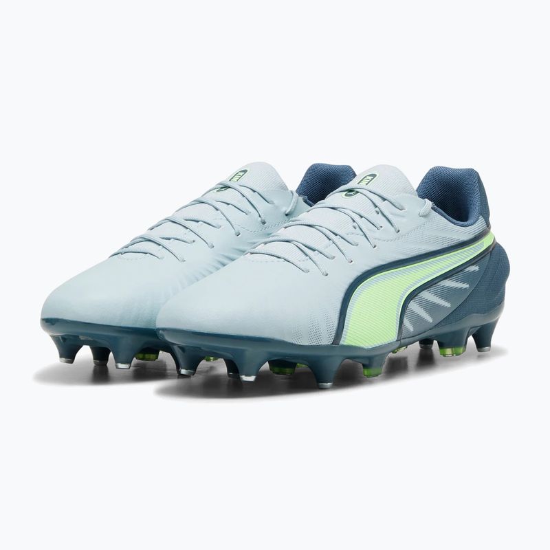 Buty piłkarskie męskie PUMA King Match MxSG frosted dew/fizzy apple 2