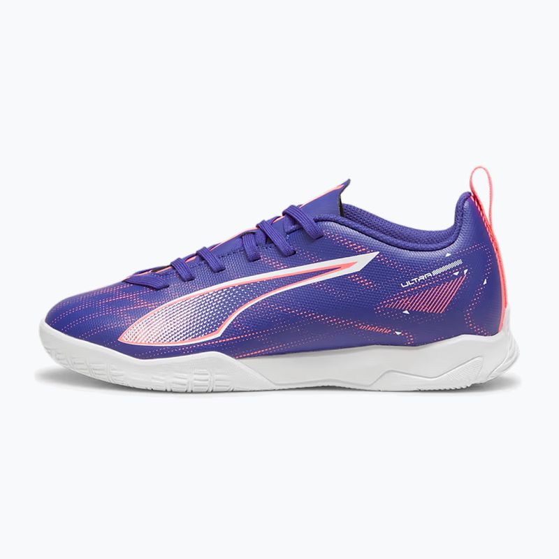 Buty piłkarskie dziecięce PUMA Ultra 5 Play IT Jr lapis lazuli/puma white/sunset gloe 2