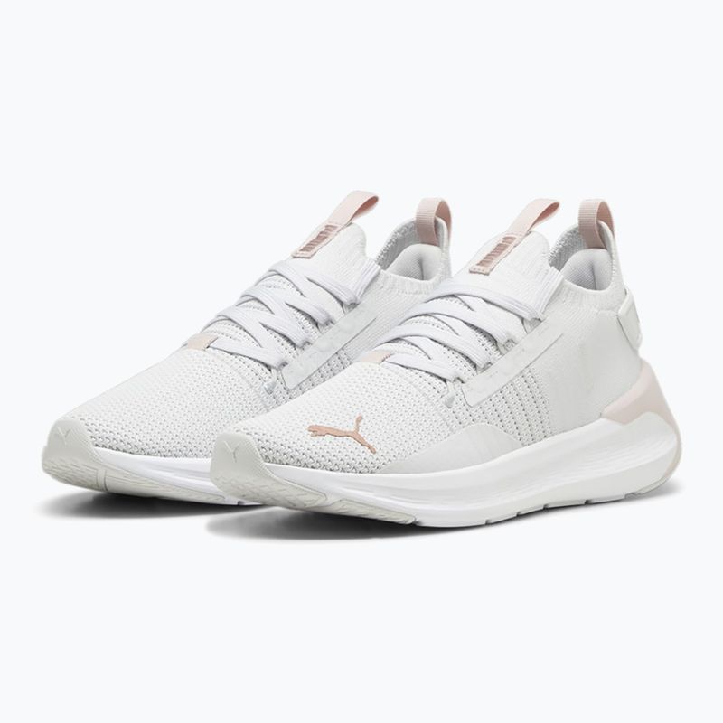 Buty do biegania damskie PUMA Softride Symmetry Fuzion Feather gray/mauve mist/rose gold