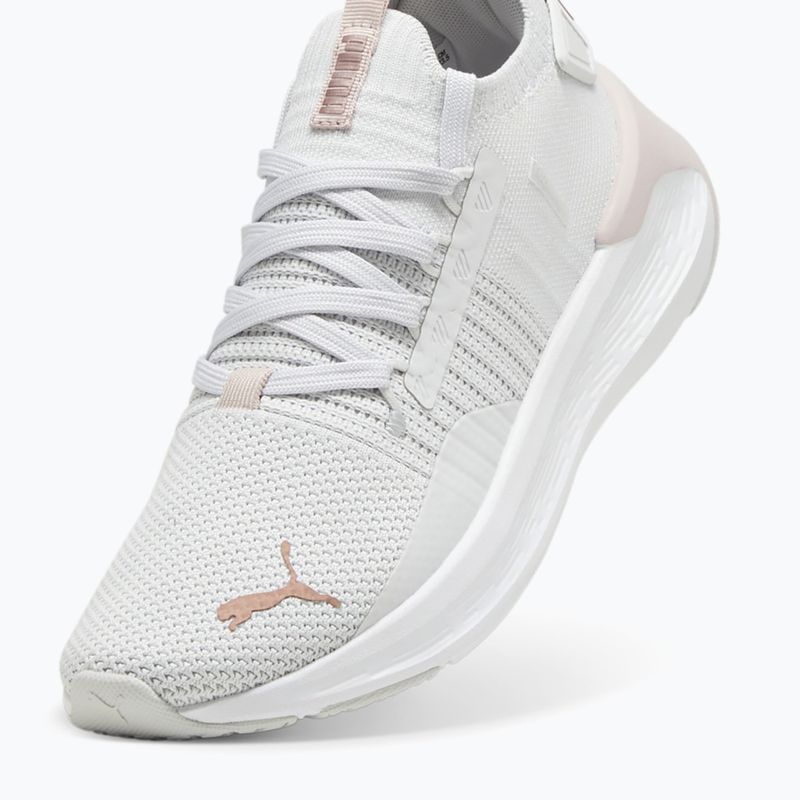 Buty do biegania damskie PUMA Softride Symmetry Fuzion Feather gray/mauve mist/rose gold 5