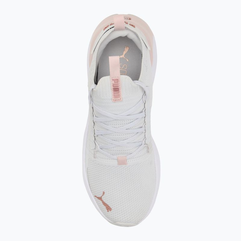 Buty do biegania damskie PUMA Softride Symmetry Fuzion Feather gray/mauve mist/rose gold 5