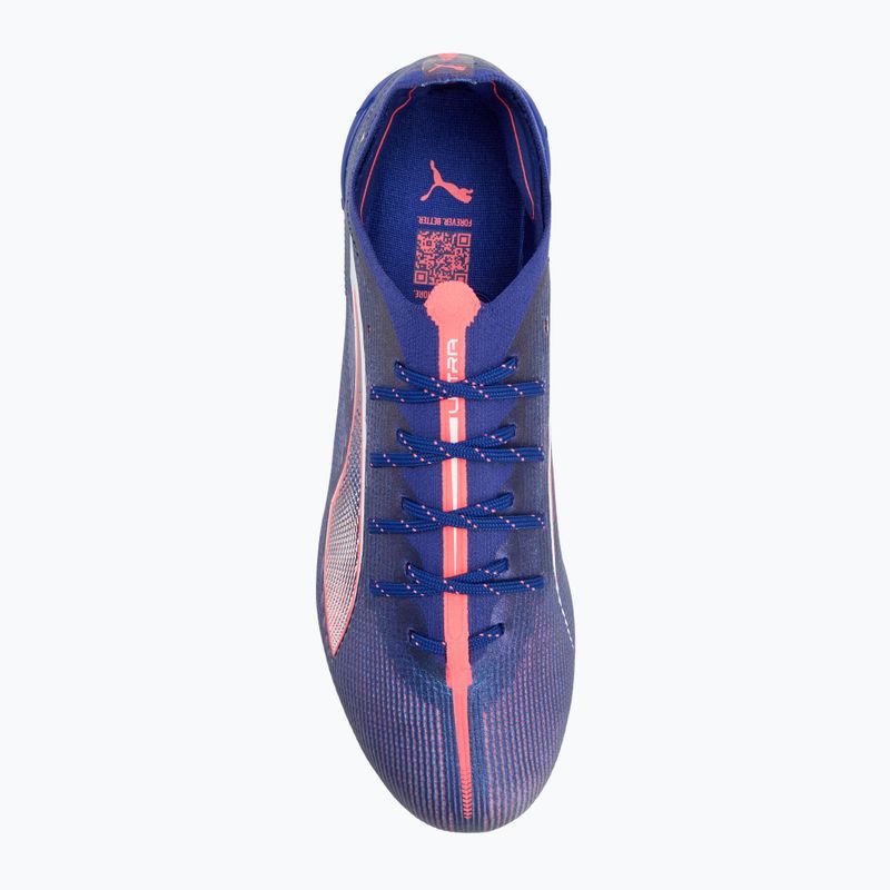 Buty piłkarskie PUMA Ultra 5 Ultimate MxSG lapis lazuli/puma white/sunset glow 5