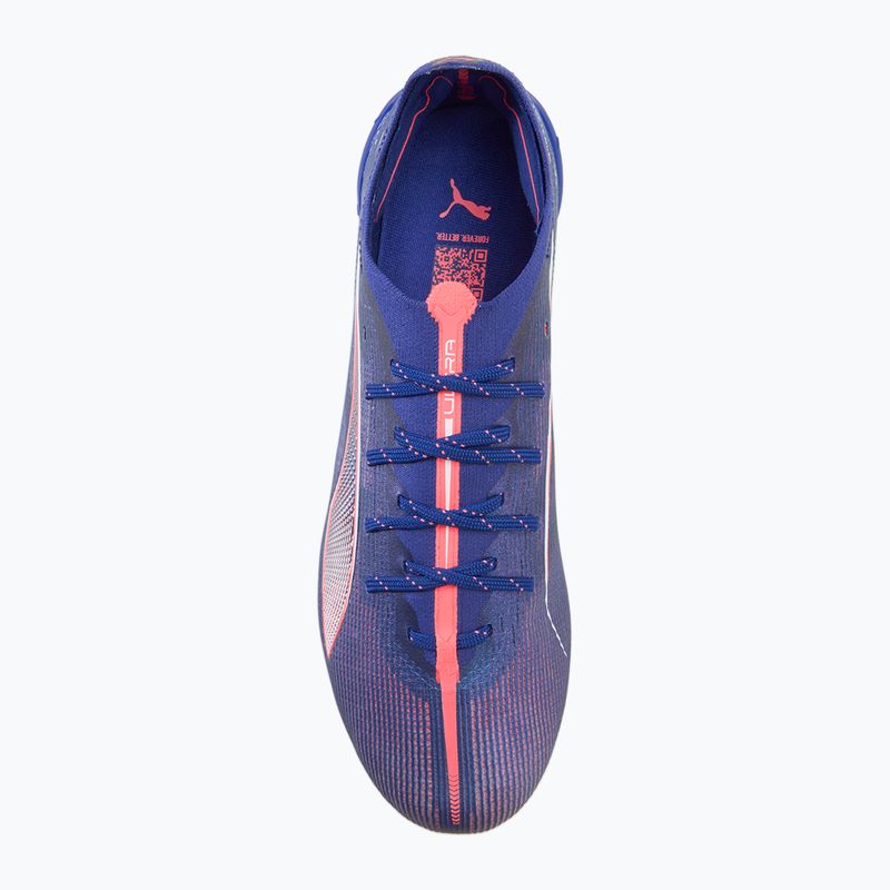 Buty piłkarskie PUMA Ultra 5 Ultimate FG lapis lazuli/puma white/sunset gloe 5
