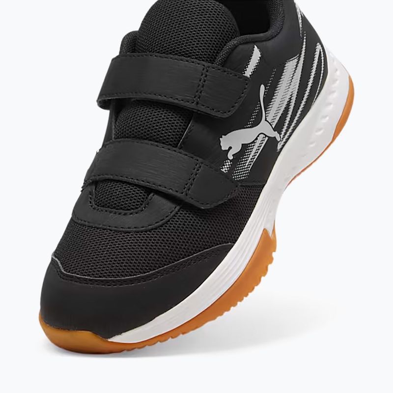 Buty do sportów halowych dziecięce PUMA Varion II V Jr puma black/cool light gray/gum 12