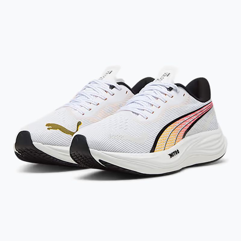 Buty do biegania męskie PUMA Velocity Nitro 3 puma white/sun stream 8